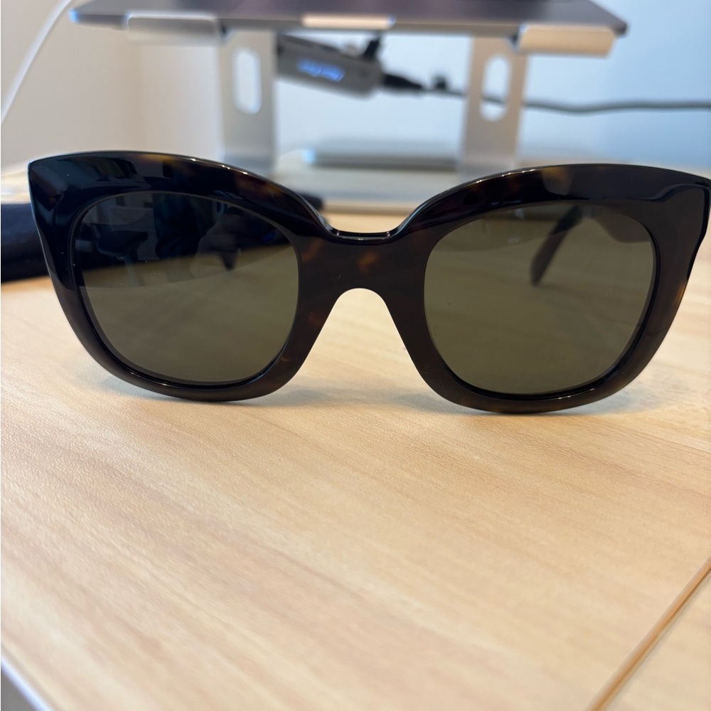 Old CELINE baby Marta sunglasses CL 41385/F/S brown tortoise - Picture 5 of 8